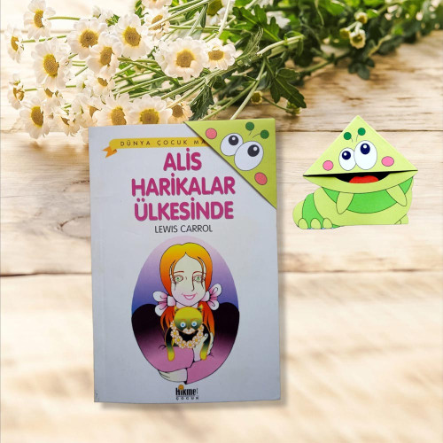 Artık Okuyorum Ayracı - Tırtıl Tasarım | Okuma Belgesi Hediyesi Artık Okuyorum Ayracı - Tırtıl Tasarım | Okuma Belgesi Hediyesi