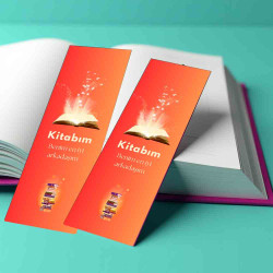 Kitabım En İyi Arkadaşım Kitap Ayracı | Öğrenciler için Okumayı Teşvik Eden Hediye