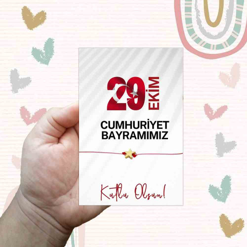 29 Ekim Cumhuriyet Bayramı Şans Bilekliği | Cumhuriyet Ruhuna Anlamlı Dokunuş 29 Ekim Cumhuriyet Bayramı Şans Bilekliği | Cumhuriyet Ruhuna Anlamlı Dokunuş