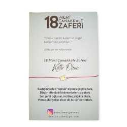 Çanakkale Zaferi Şans Bilekliği | Tarihi Ruhla Tasarlanmış Anlamlı Hediye