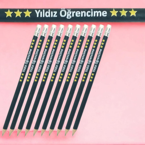 Yıldız Öğrencime Kalemi - Motivasyon ve Ödül Kalemi Yıldız Öğrencime Kalemi - Motivasyon ve Ödül Kalemi