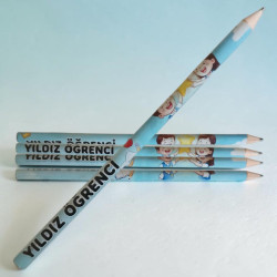 Yıldız Öğrenci Temalı Özel Tasarım Kalem - Öğretmenler İçin Yıldız Ödül ve Motivasyon Kalemi