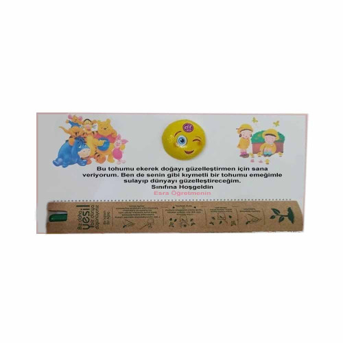 Tohumlu Kalem | Okuluna Hoş Geldin Hediyesi Tohumlu Kalem | Okuluna Hoş Geldin Hediyesi
