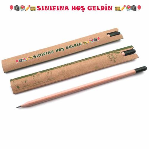 Sınıfına Hoş Geldin Kartlı Kalem | Eğlenceli Hediye Sınıfına Hoş Geldin Kartlı Kalem | Eğlenceli Hediye