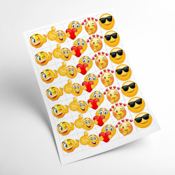 Karışık Emoji Motivasyon ve Ödül Etiketleri | Öğrenci Çıkartmaları