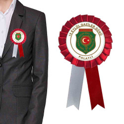 Polatlı Gaziler Günü Kokartı | 19 Eylül Tören ve Anma Yaka Rozeti