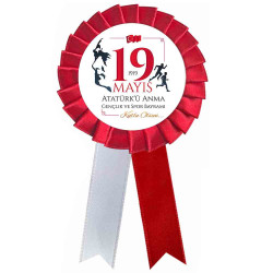 19 Mayıs Atatürk'ü Anma Kokartları - Gençlik ve Spor Bayramı Kokartı