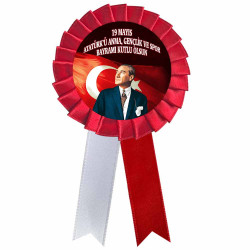 19 Mayıs Atatürk'ü Anma Kokartları - Gençlik ve Spor Bayramı Kokartı