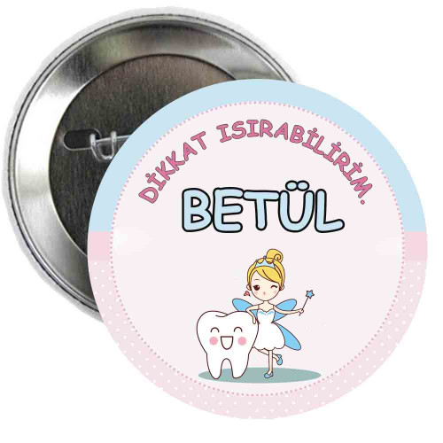 İlk Dişim Magneti | Bebekler İçin Hatıra Tasarımı