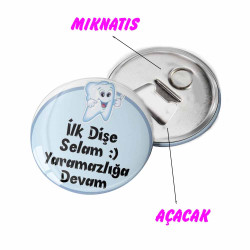 İlk Dişim Magneti | Bebekler İçin Hatıra