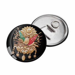 Osmanlı Devlet Arması Magnet | Kaliteli Buzdolabı Magneti