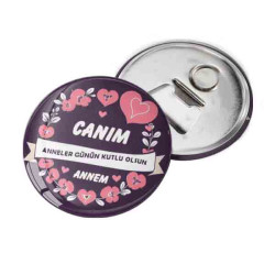 Canım Annem Resimli Magnet | Kişiselleştirilebilir Magnetler