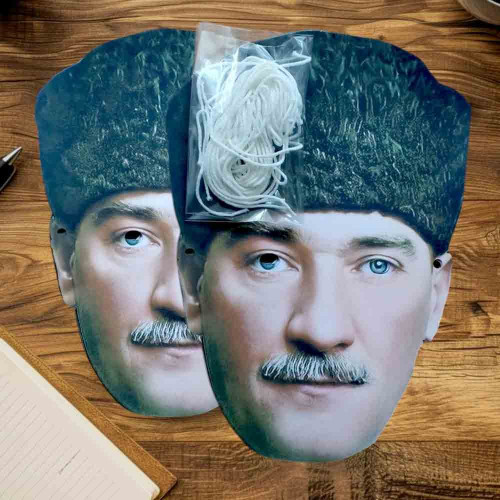 Atatürk Maskesi | Özel Tasarım Kaliteli ve Anlamlı Ürün Atatürk Maskesi | Özel Tasarım Kaliteli ve Anlamlı Ürün
