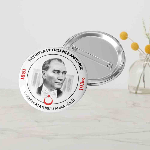 10 Kasım Atatürk Rozeti | Özel Gün Rozetim 10 Kasım Atatürk Rozeti | Özel Gün Rozetim