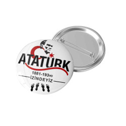 10 Kasım Atatürk'ü Anma Rozeti | Atatürk Sevgisi