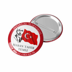 İstiklâl Marşı Rozeti | 12 Mart’a Özel Etkinlik Rozeti