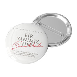 18 Mart Çanakkale Zaferi Anma Rozeti | Öğrencilere ve Etkinliklere Özel