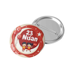 23 Nisan Çocuk Bayramı Rozeti | Ulusal Egemenlik ve Çocuk Bayramı