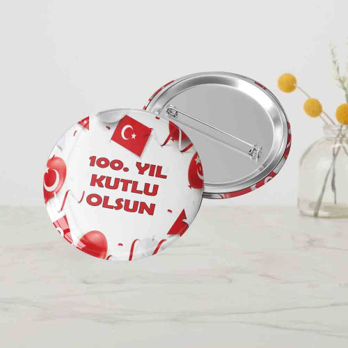29 Ekim Cumhuriyet Bayramı Rozeti | Türk Bayraklı Metal Rozet 29 Ekim Cumhuriyet Bayramı Rozeti | Türk Bayraklı Metal Rozet