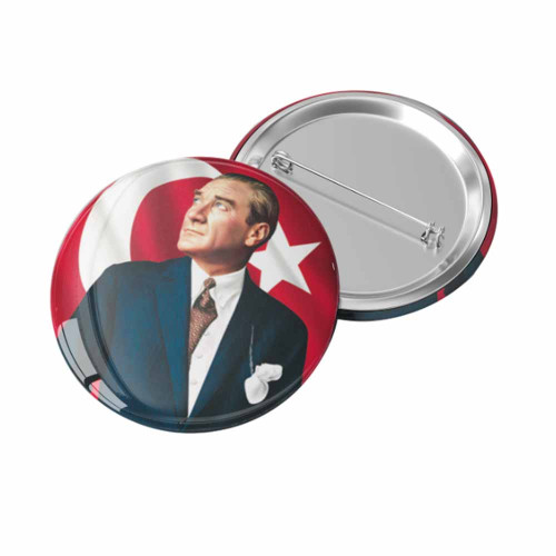 29 Ekim Cumhuriyet Bayramı Rozeti | Türk Bayraklı Özel Tasarım 29 Ekim Cumhuriyet Bayramı Rozeti | Türk Bayraklı Özel Tasarım