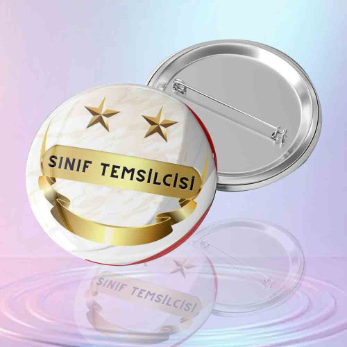 Sınıf Temsilcisi Rozeti - Öğrenci Liderlik ve Sorumluluk Rozeti Sınıf Temsilcisi Rozeti - Öğrenci Liderlik ve Sorumluluk Rozeti