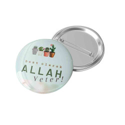 Dost Olarak Allah Yeter Rozeti