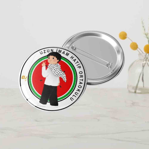 Filistin’e Özgürlük Temalı Rozet | Duyarlılık ve Dayanışma İçin Özel Tasarım Filistin’e Özgürlük Temalı Rozet | Duyarlılık ve Dayanışma İçin Özel Tasarım