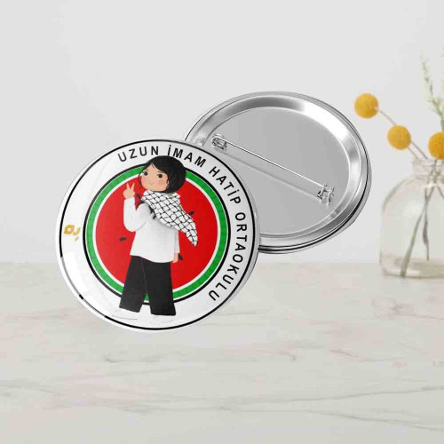 Filistin’e Özgürlük Temalı Rozet | Duyarlılık ve Dayanışma İçin Özel Filistin’e Özgürlük Temalı Rozet | Duyarlılık ve Dayanışma İçin Özel