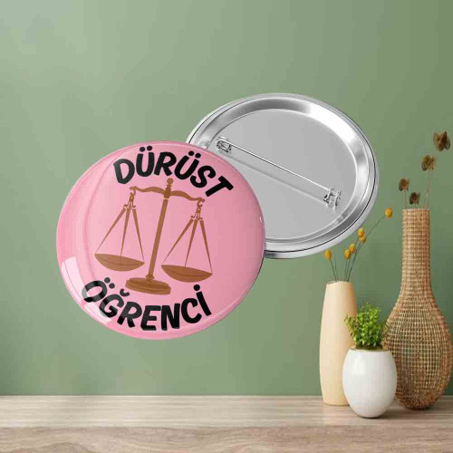 Dürüst Öğrenci Rozeti | Değerler Eğitimi Rozetleri Dürüst Öğrenci Rozeti | Değerler Eğitimi Rozetleri