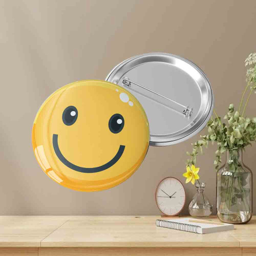Gülen Emoji Rozeti | Öğrenci Motivasyonuna Özel