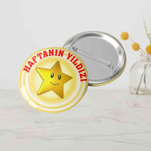 Öğrenci Motivasyon Rozeti | Haftanın Yıldızı Öğrenci Motivasyon Rozeti | Haftanın Yıldızı