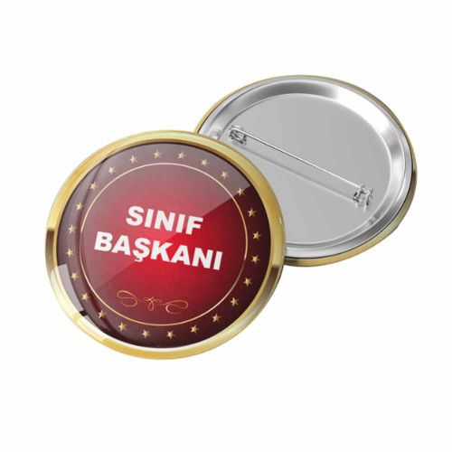 Sınıf Lideri Rozeti | Öğrenci Görev Rozeti Sınıf Lideri Rozeti | Öğrenci Görev Rozeti