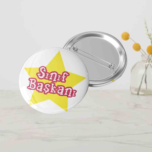 Sınıf Lideri Rozeti | Öğrenci Görev Rozeti Sınıf Lideri Rozeti | Öğrenci Görev Rozeti