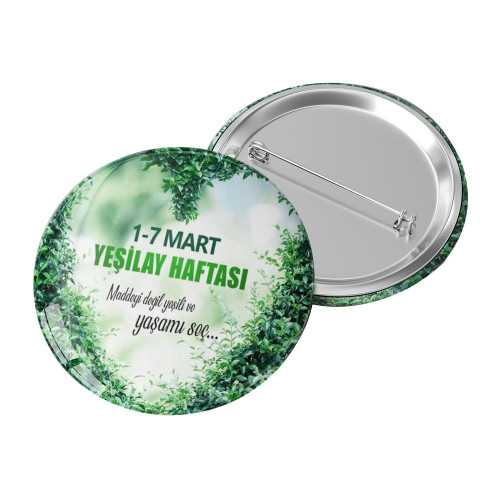 Yeşilay Haftası Rozetleri | Sağlıklı Yaşam Rozeti Yeşilay Haftası Rozetleri | Sağlıklı Yaşam Rozeti
